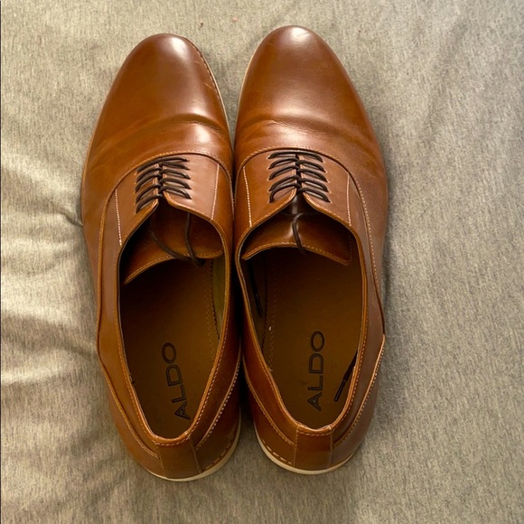 Aldo | Shoes | Aldo Brown Dress Shoes 